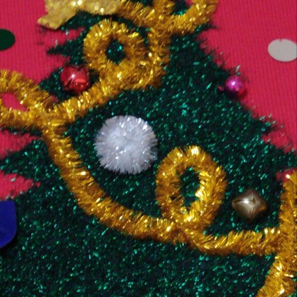 Women's Celebrate Together  Crewneck Tree Tunic Ugly Christmas Sweater size XL - Picture 11 of 15